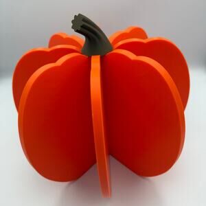 Modern Pumpkin Decor for Halloween, Fall, or Thanksgiving - plastic